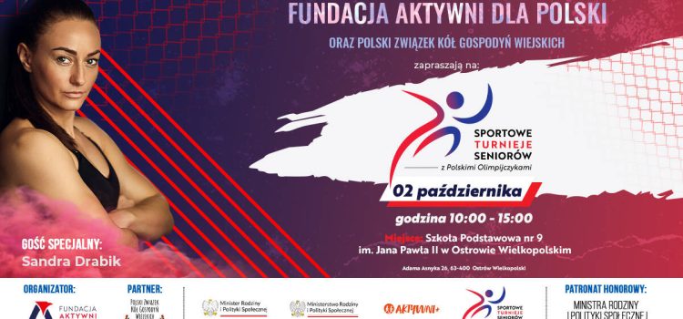 Sportowe Turnieje dla Seniorów z polskimi Olimpijczykami – Ostrów Wielkopolski – Relacja